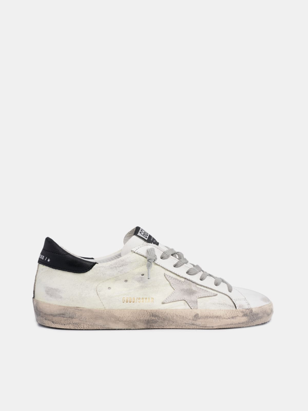 White and cream Super-Star sneakers
