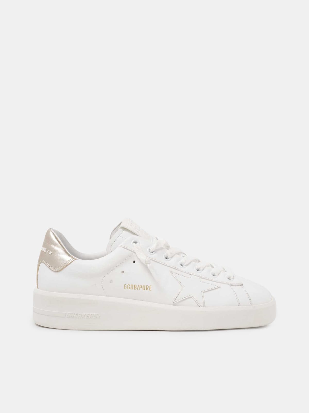 Women??s PURESTAR sneakers with gold-coloured heel tab